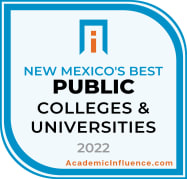 New Mexico's Best Public Colleges Badge