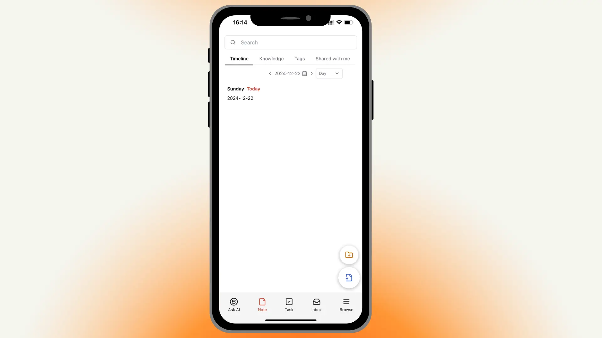 Saner.AI mobile app