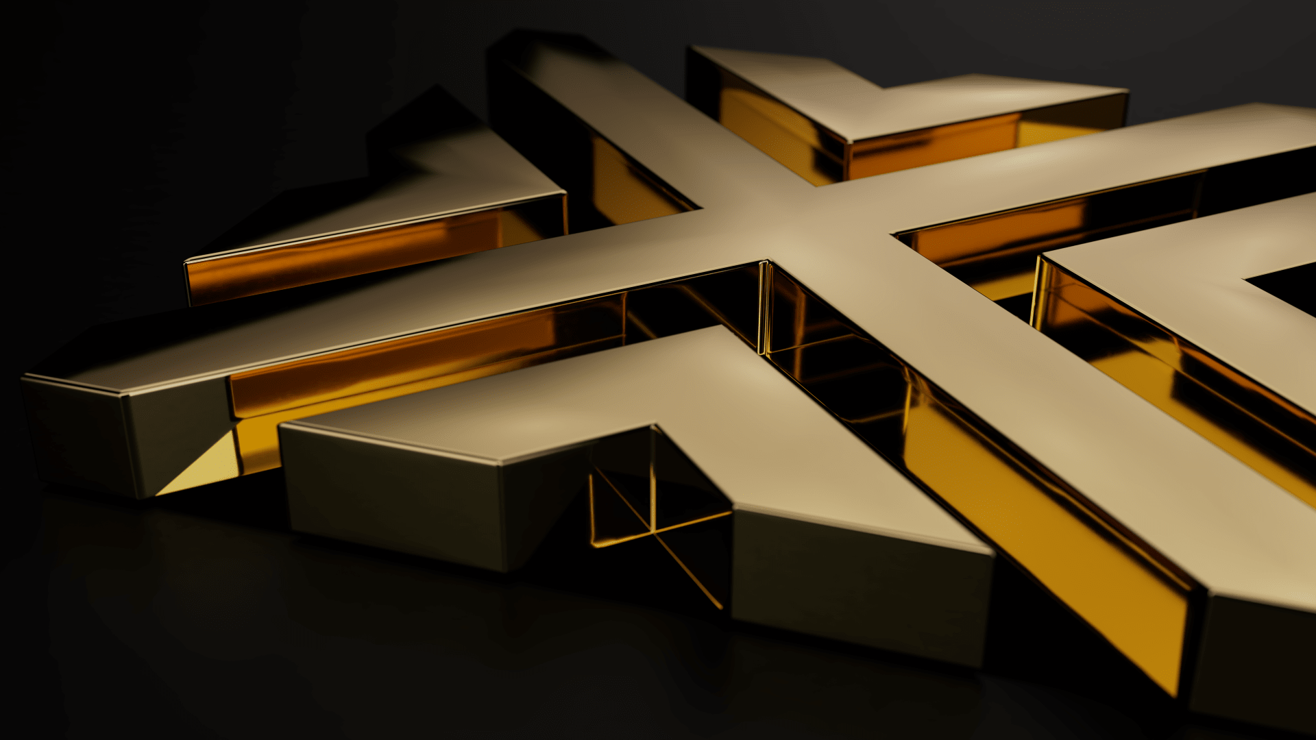 Logo Gold Low Angle
