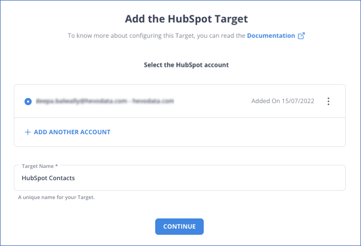Give Target Name