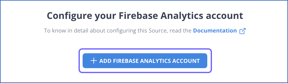 Add Firebase account
