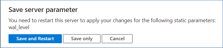 Confirm Server Restart