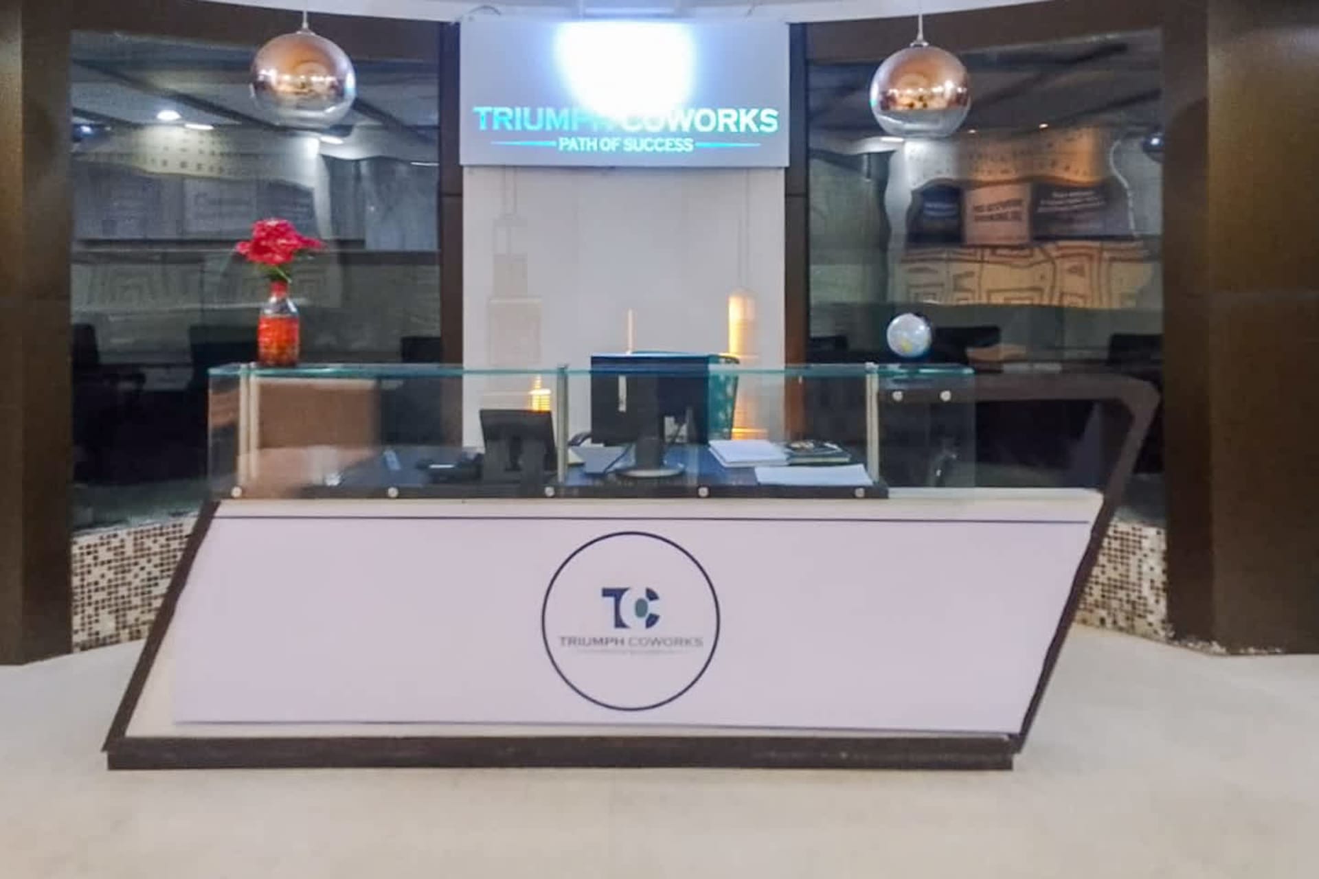 Triumph Coworks coworking space in Gomti Nagar, Lucknow
