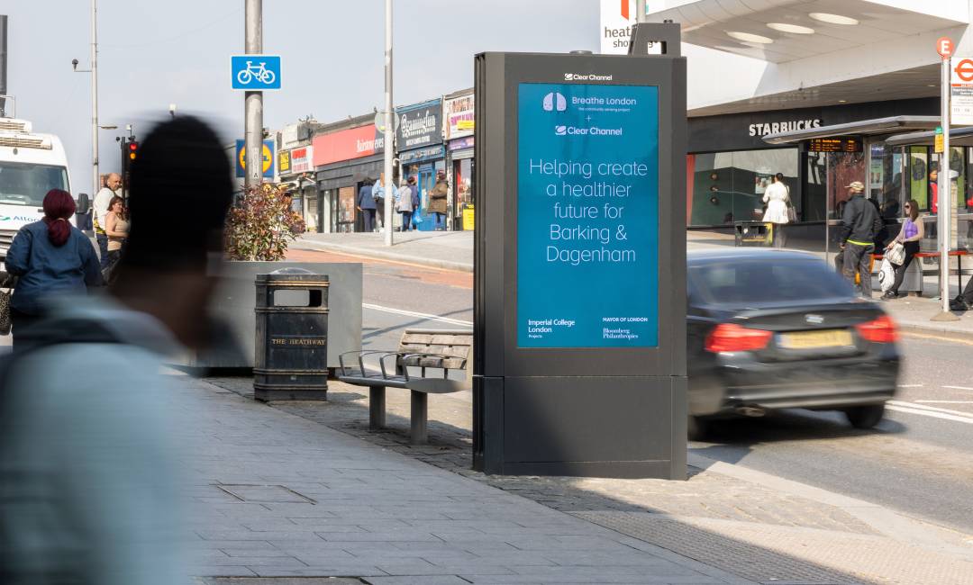 Air quality sensors in Barking and Dagenham.