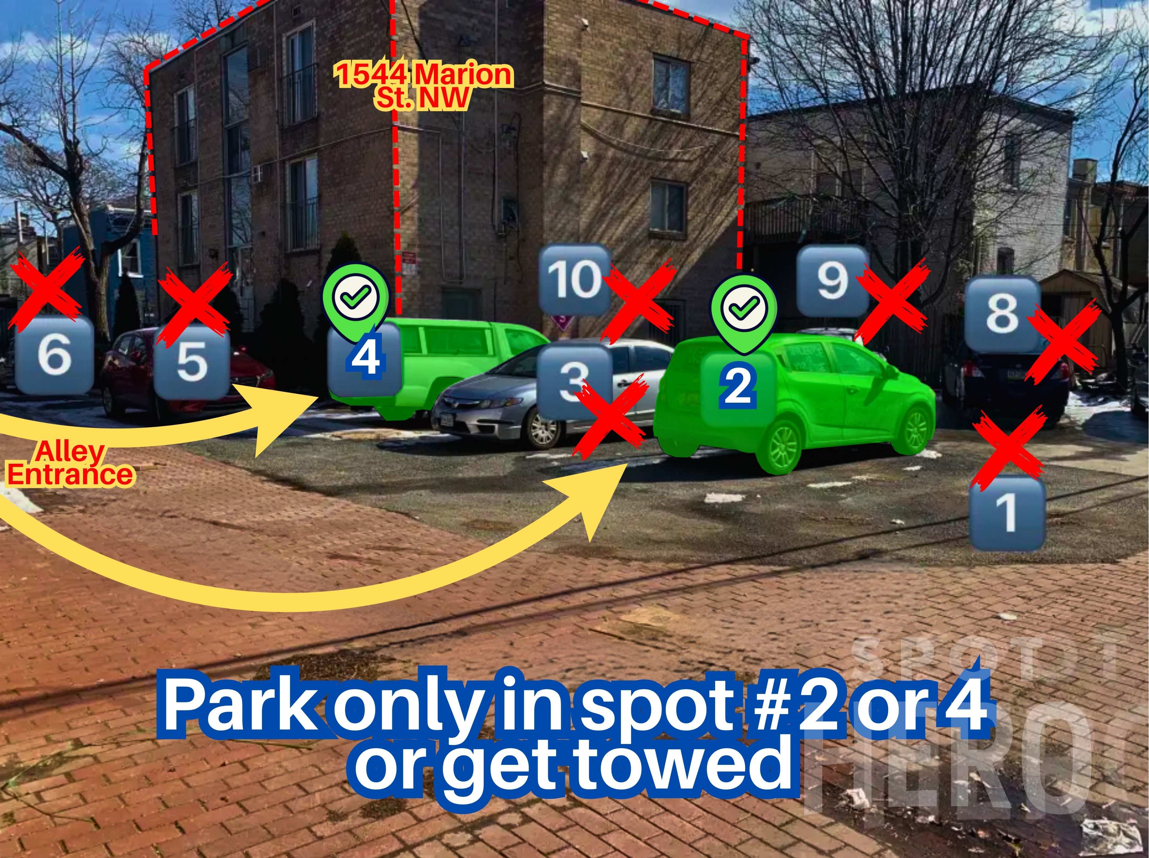 Photo of 1544 Marion St. NW - Spot #2 or #4 ONLY